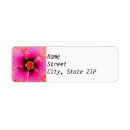 Search for pink hibiscus return address labels Aloha