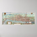 Search for vintage map of london posters Britain