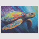 Search for sea turtle tissue paper Ocean