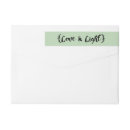 Search for brushstroke return address labels Trendy