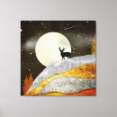 Search for moon and stars canvas prints Landscape