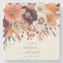 Search for bridal shower coasters Burgundy