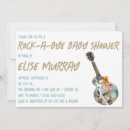 Search for rock and roll baby shower Watercolor