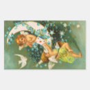 Search for angel rectangle stickers Valentine