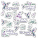 Search for beautiful orchid stickers For her