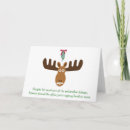 Search for moose christmas cards Merry kiss moose