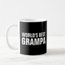 Search for world best grandpa mugs Grampa