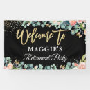 Search for elegant retirement party decor Welcome