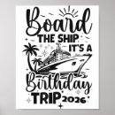 Search for birthday board posters Cruise squad