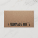 Search for cardboard business cards Kraft paper