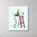 Search for christmas canvas prints Peanuts