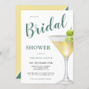 Search for elegant cocktail bridal shower invitations Bride