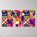 Search for vibrant abstract posters Fun