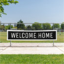 Search for welcome home banners White