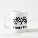 Search for racing flags mugs Race car driver