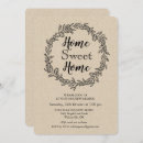 Search for rustic housewarming invitations Kraft
