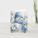 Search for button christmas cards Snowman