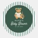 Search for vintage calligraphy stickers Baby shower