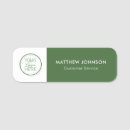 Search for green name tags Your logo here
