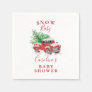 Search for red truck napkins Christmas tree