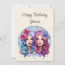 Search for gemini birthday cards Twins