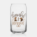 Search for fall leaf beer glasses Thankful