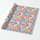 Search for kittens wrapping paper Pattern