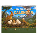 Search for dinosaur calendars Jurassic