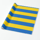 Search for blue and yellow wrapping paper Flag