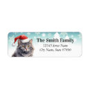 Search for cats return address labels Winter