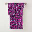 Search for pink leopard bath towels Trendy