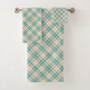 Search for plaid bath towels Green