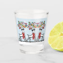 Search for christmas shot glasses Snow