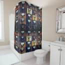 Search for library shower curtains Vintage