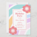 Search for rainbow flower invitations For her
