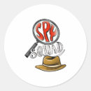 Search for secret agent stickers Cool