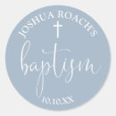 Search for blue baptism stickers Elegant modern