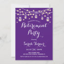 Search for country retirement invitations String lights
