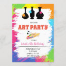 Search for pottery party invitations Paint