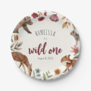 Search for wild one birthday decor Rustic