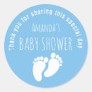 Search for boy baby feet stickers White