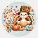Search for thanks giving turkey stickers Cute