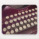 Search for antique keys mousepads Typewriter