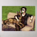 Search for dog man posters German shepherd