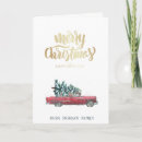 Search for car christmas cards Pine tree
