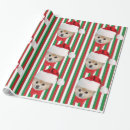 Search for pomeranian christmas wrapping paper Puppy