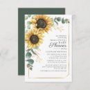 Search for sunflower baby girl shower invitations Greenery