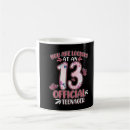 Search for 13 birthday mugs Old