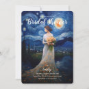 Search for starry night bridal shower invitations Watercolor