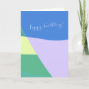 Search for abstract art birthday cards Cute